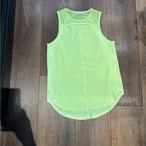 Lululemon Athletica Lime Green Tank Top